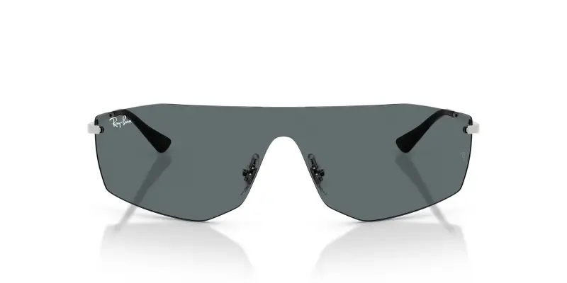 Unisex Ray - Ban RB3781 003/87 Occhiali da sole Metallo Argento Grigio Geometrica Normale miniatura 3