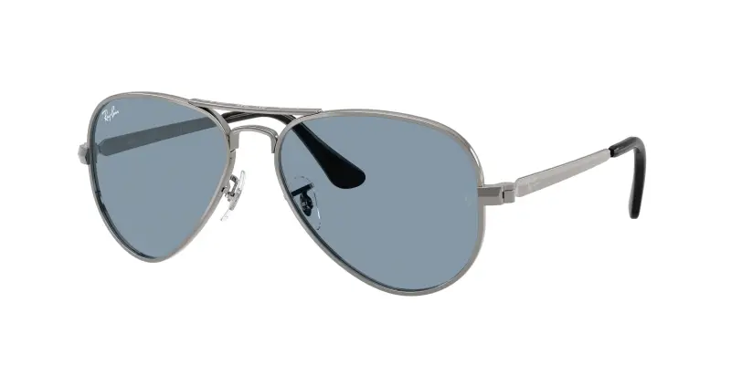 Unisex Ray - Ban RB3925 AVIATOR MAX 004/56 Occhiali da sole Metallo Grigio Blu Pilot Normale