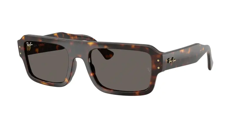 Ray - Ban Ray-Ban Occhiali da sole Tartaruga Grigio Squadrati Unisex