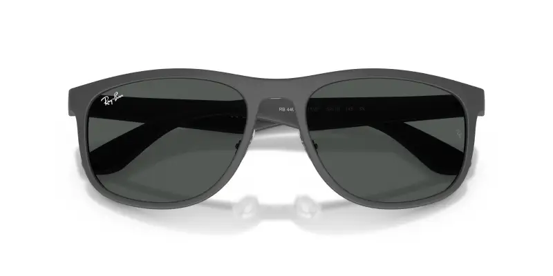 Unisex Ray - Ban RB4468 601787 Occhiali da sole Peek Grigio Grigio Squadrata Normale miniatura 2