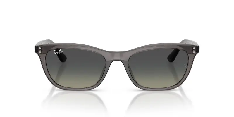 Unisex Ray - Ban RB4474D 667511 Occhiali da sole Acetato Grigio Grigio Geometrica Normale Sfumato miniatura 3