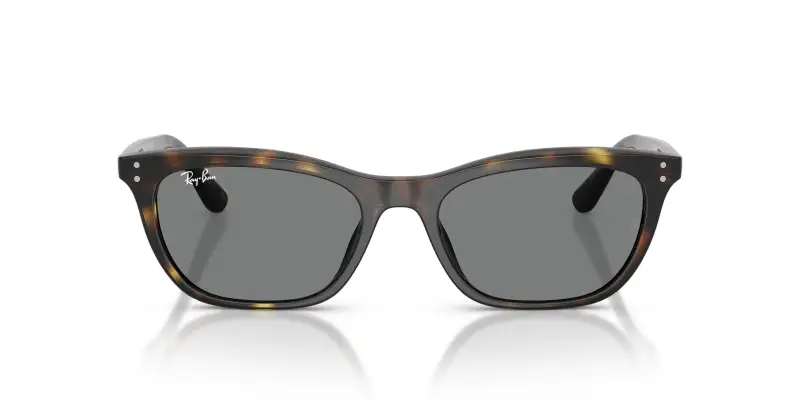 Unisex Ray - Ban RB4474D 710/87 Occhiali da sole Acetato Tartaruga Grigio Geometrica Normale miniatura 3