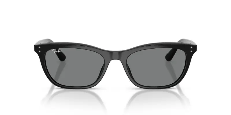 Unisex Ray - Ban RB4474D 901/87 Occhiali da sole Acetato Nero Grigio Geometrica Normale miniatura 3