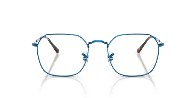 Unisex Ray - Ban RX3694V JIM 2520 Montature da vista Metallo Blu Trasparente Geometrica Normale miniatura 3