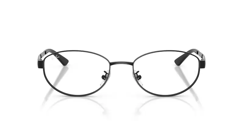 Unisex Ray - Ban RX3774VD 2509 Montature da vista Metallo Nero Trasparente Rotonda Normale miniatura 3