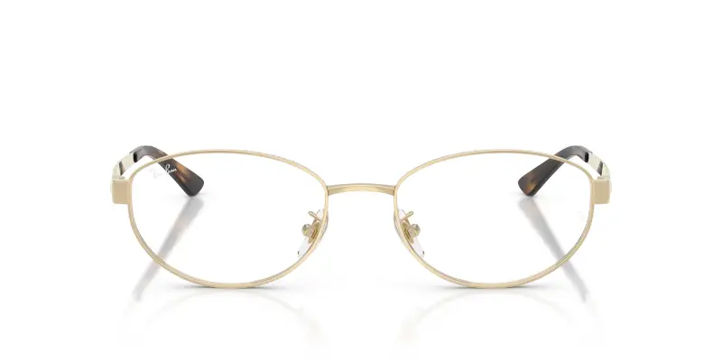 Unisex Ray - Ban RX3774VD 2993 Montature da vista Metallo Oro Trasparente Rotonda Normale miniatura 3