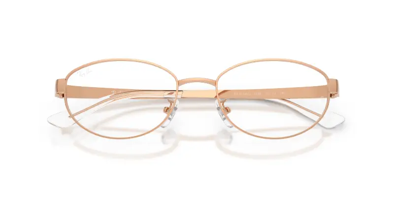 Unisex Ray - Ban RX3774VD 3094 Montature da vista Metallo Oro Trasparente Rotonda Normale miniatura 2