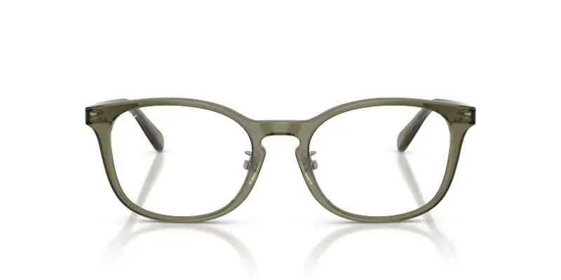 Unisex Ray - Ban RX5386D 8501 Montature da vista Acetato Marrone Trasparente Rotonda Normale miniatura 3