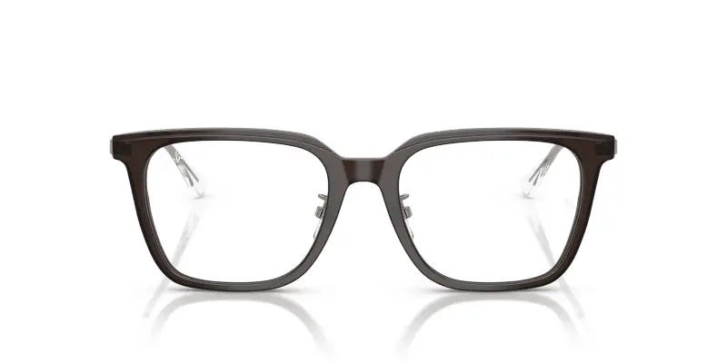 Unisex Ray - Ban RX5442D 8290 Montature da vista Acetato Marrone Trasparente Squadrata Normale miniatura 3