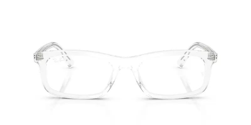 Unisex Ray - Ban RX5450 2001 Montature da vista Acetato Trasparente Trasparente Squadrata Normale miniatura 3