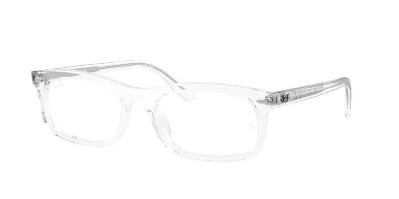 Unisex Ray - Ban RX5450 2001 Montature da vista Acetato Trasparente Trasparente Squadrata Normale