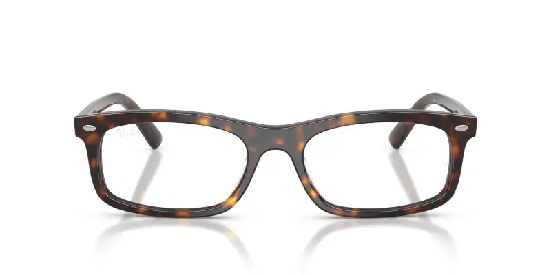 Unisex Ray - Ban RX5450 2012 Montature da vista Acetato Tartaruga Trasparente Squadrata Normale miniatura 3