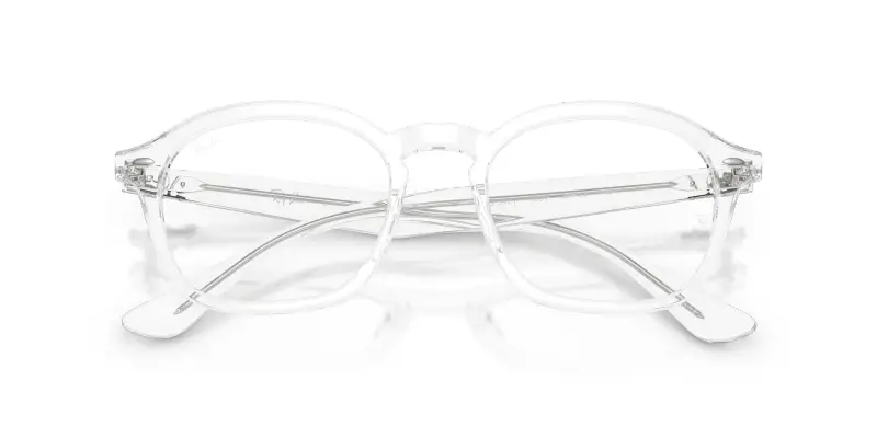 Unisex Ray - Ban RX5451 2001 Montature da vista Acetato Trasparente Trasparente Squadrata Normale miniatura 2