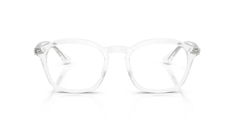 Unisex Ray - Ban RX5451 2001 Montature da vista Acetato Trasparente Trasparente Squadrata Normale miniatura 3