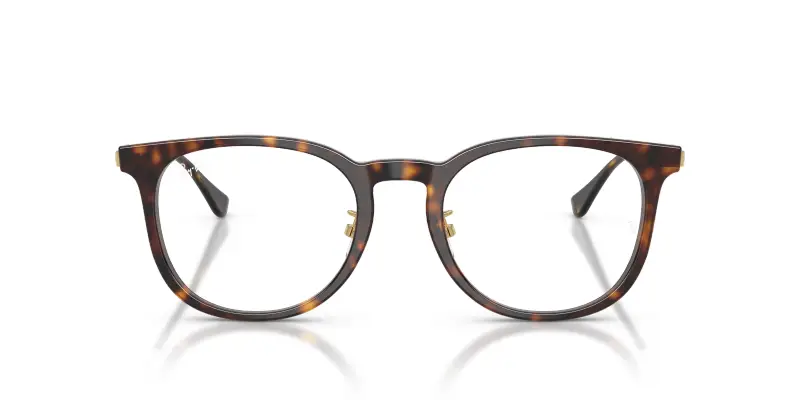 Unisex Ray - Ban RX5453D 2012 Montature da vista Acetato Tartaruga Trasparente Squadrata Normale miniatura 3