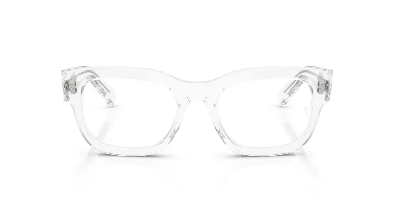 Unisex Ray - Ban RX5528M F706 Montature da vista Acetato Trasparente Trasparente Squadrata Normale miniatura 3