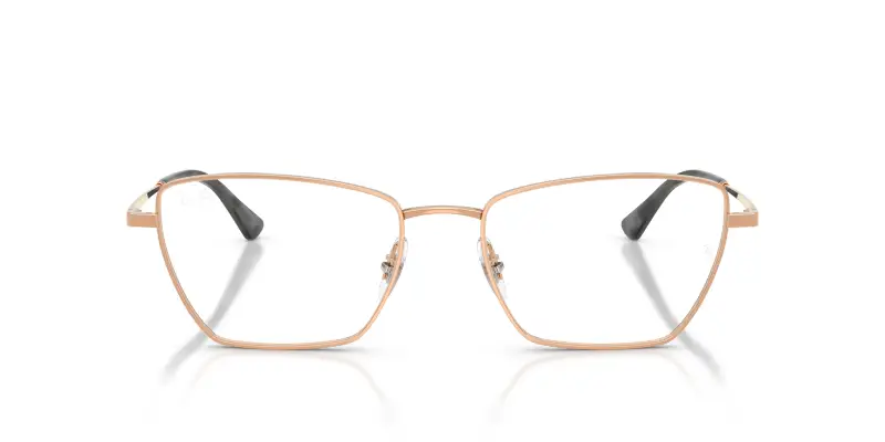 Unisex Ray - Ban RX6552 3094 Montature da vista Metallo Oro Trasparente Geometrica Normale miniatura 3