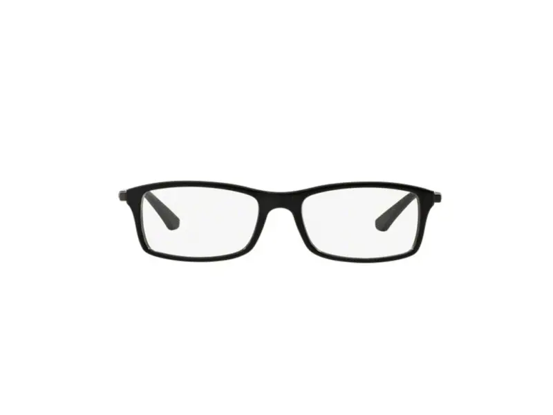 Unisex Ray - Ban RX7017 2000 Montature da vista Plastica Nero Squadrata miniatura 2