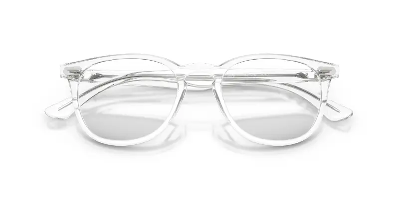 Unisex Ray - Ban RX7159 2001 Montature da vista Acetato Trasparente Trasparente Pantos Normale miniatura 2