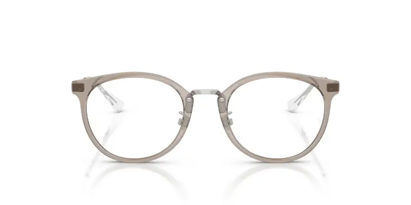 Unisex Ray - Ban RX7266D 8125 Montature da vista Nylon Grigio Trasparente Pantos Normale miniatura 3