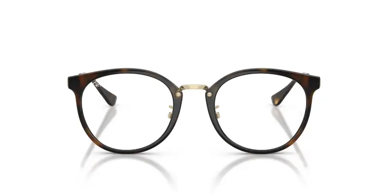 Unisex Ray - Ban RX7266D 8472 Montature da vista Nylon Tartaruga Trasparente Pantos Normale miniatura 3