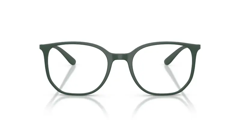 Unisex Ray - Ban RX7397 8062 Montature da vista Peek Verde Trasparente Geometrica Normale miniatura 3