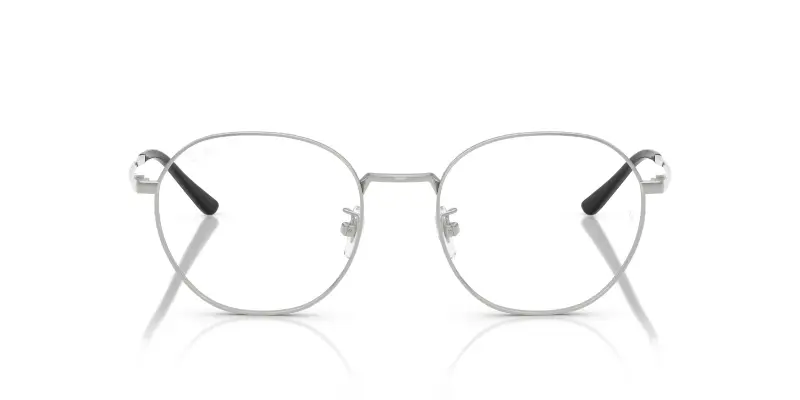 Unisex Ray - Ban RX8778D 1002 Montature da vista Titanio Argento Trasparente Squadrata Normale miniatura 3