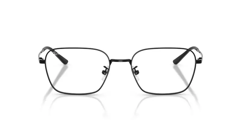 Unisex Ray - Ban RX8784D 1244 Montature da vista Titanio Nero Trasparente Squadrata Normale miniatura 3