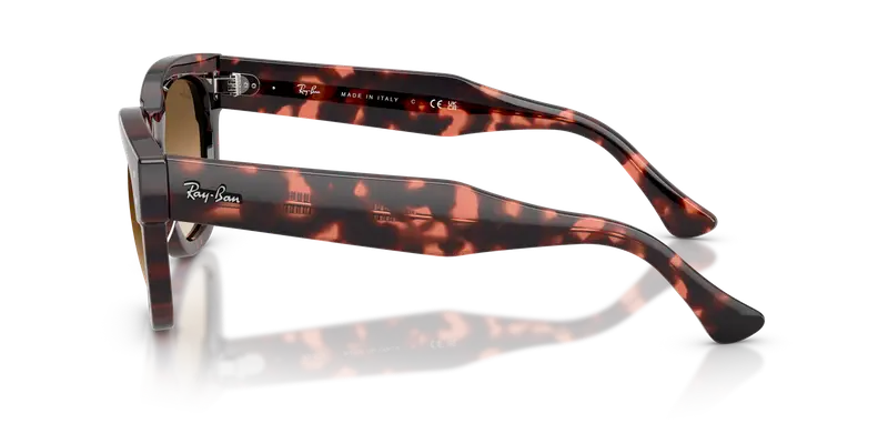 Ray - Ban Unisex RB0298S MEGA HAWKEYE 133451 Occhiali da sole Acetato Tartaruga Marrone Squadrata Normale Sfumato miniatura 3