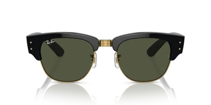 Ray - Ban Unisex RB0316S MEGA CLUBMASTER 901/31 Occhiali da sole Acetato Nero G15 Squadrata Normale miniatura 2