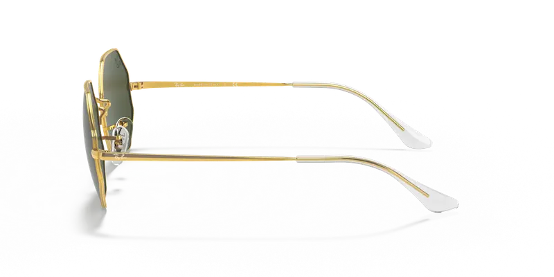 Ray - Ban Unisex RB1972 OCTAGON 919631 Occhiali da sole Metallo Oro G15 Geometrica Normale miniatura 3