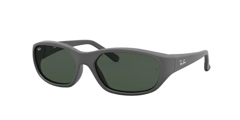 Ray - Ban Unisex RB2016 DADDY-O W2578 Occhiali da sole Iniettato Nero Verde Squadrata Normale