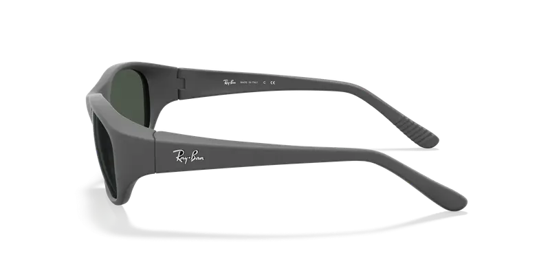 Ray - Ban Unisex RB2016 DADDY-O W2578 Occhiali da sole Iniettato Nero Verde Squadrata Normale miniatura 3