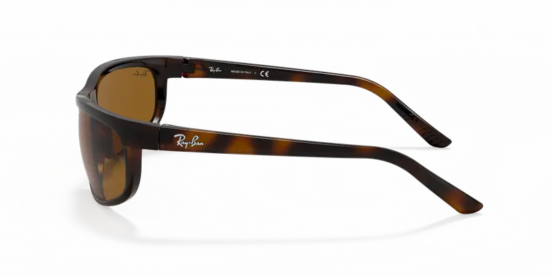 Ray - Ban Unisex RB2027 PREDATOR 2 650833 Occhiali da sole Iniettato Marrone Marrone Squadrata Normale miniatura 3