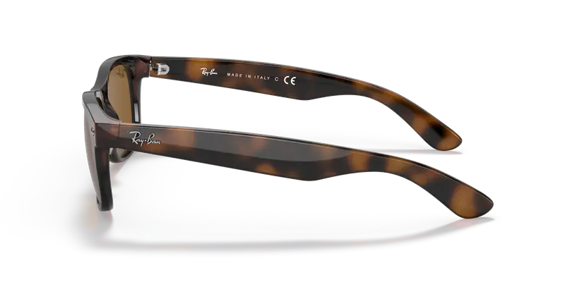 Ray - Ban Unisex RB2132 NEW WAYFARER 710 Occhiali da sole Iniettato Tartaruga Squadrata Normale miniatura 3