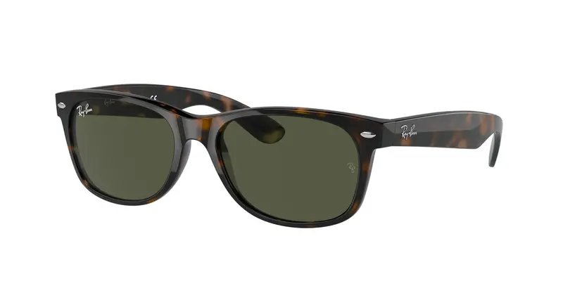 Ray - Ban Unisex RB2132 NEW WAYFARER 902L Occhiali da sole Iniettato Tartaruga G15 Squadrata Normale