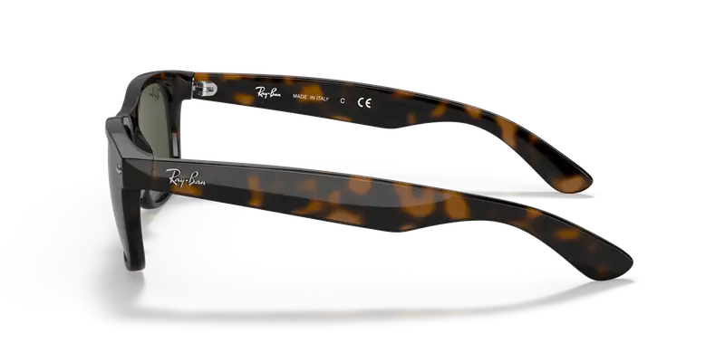 Ray - Ban Unisex RB2132 NEW WAYFARER 902L Occhiali da sole Iniettato Tartaruga G15 Squadrata Normale miniatura 3