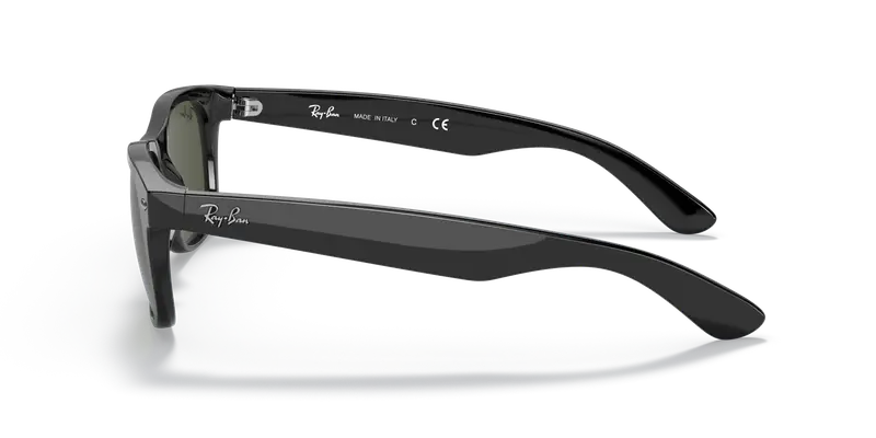 Ray - Ban Unisex RB2132F NEW WAYFARER LOW BRIDGE FIT 901L Occhiali da sole Nylon Nero G15 Squadrata Normale miniatura 3