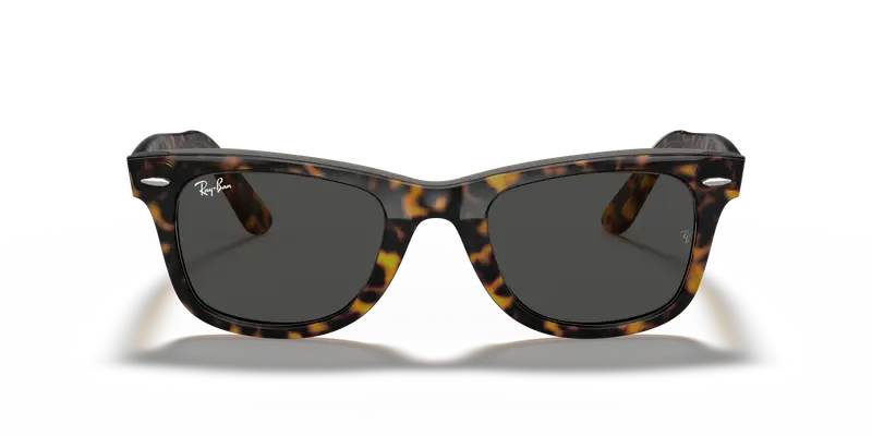 Ray - Ban Unisex RB2140 WAYFARER 1292B1 Occhiali da sole Acetato Oro Grigio Squadrata Normale miniatura 2