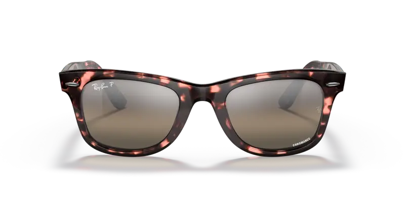 Ray - Ban Unisex RB2140 WAYFARER 1334G3 Occhiali da sole Plastica Havana Grigio Squadrata Polarizzata miniatura 2