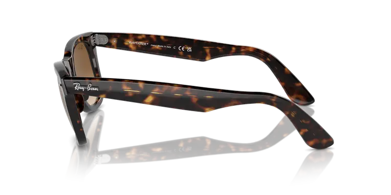 Ray - Ban Unisex RB2140 WAYFARER 902/51 Occhiali da sole Acetato Tartaruga Marrone Squadrata Normale miniatura 3