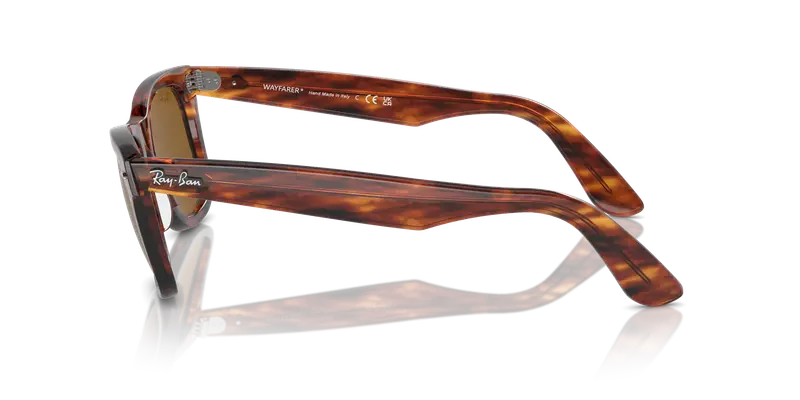 Ray - Ban Unisex RB2140 WAYFARER 954 Occhiali da sole Acetato Marrone Squadrata Normale miniatura 3