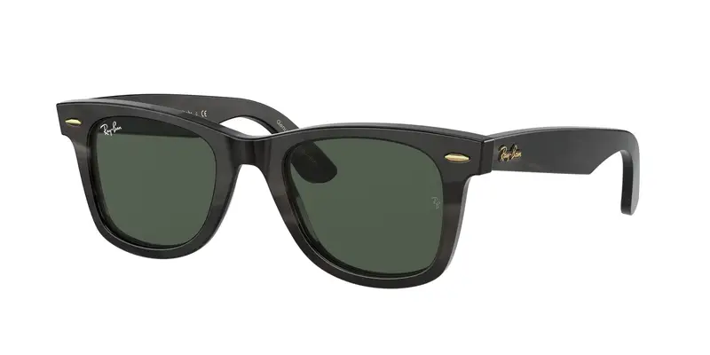 Ray - Ban Unisex RB2140CO WAYFARER 921471 Occhiali da sole  Marrone Verde G15 Squadrata Normale