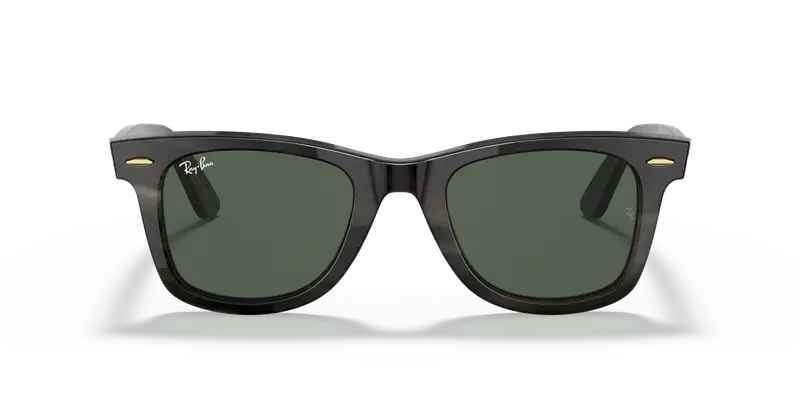 Ray - Ban Unisex RB2140CO WAYFARER 921471 Occhiali da sole Marrone Verde G15 Squadrata Normale miniatura 2