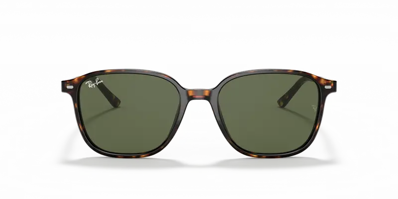 Ray - Ban Unisex RB2193 LEONARD 902/31 Occhiali da sole Acetato Tartaruga G15 Squadrata Normale miniatura 2