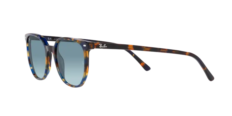 Ray - Ban Unisex RB2197 ELLIOT 13563M Occhiali da sole Plastica Havana Grigio Squadrata Normale Sfumato miniatura 3
