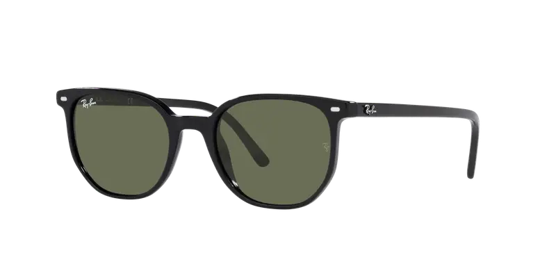 Ray - Ban Unisex RB2197 ELLIOT 901/31 Occhiali da sole Acetato Nero G15 Squadrata Normale miniatura 2