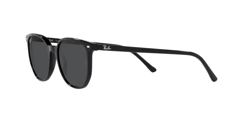 Ray - Ban Unisex RB2197 ELLIOT 901/48 Occhiali da sole Plastica Nero Nero Squadrata Polarizzata miniatura 3