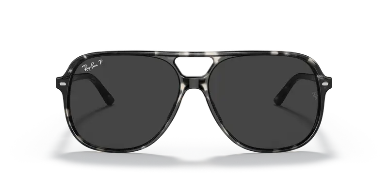 Ray - Ban Unisex RB2198 BILL 133348 Occhiali da sole Acetato Tartaruga Grigio Squadrata Polarizzata miniatura 2