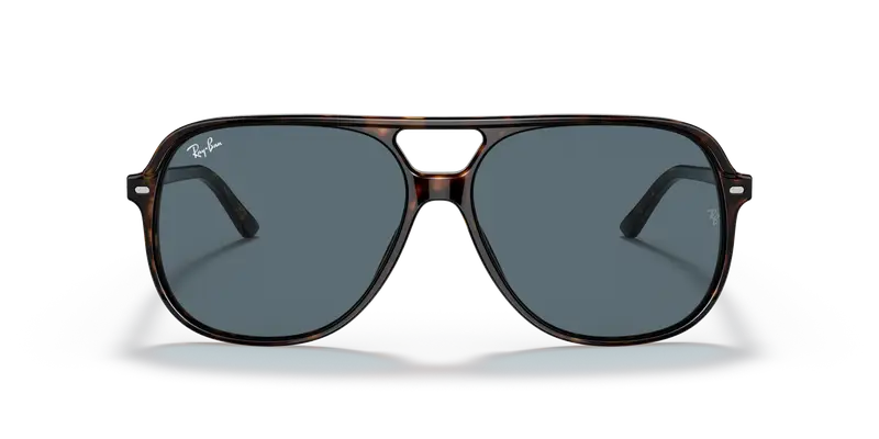 Ray - Ban Unisex RB2198 BILL 902/R5 Occhiali da sole Acetato Tartaruga Blu Squadrata Normale miniatura 2